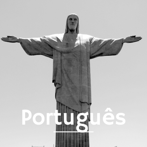 Cartel Idioma Portugues
